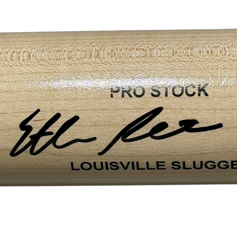 Ethan Petry Autographed Natural Louisville Slugger Baseball Bat JSA Witness