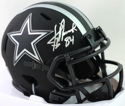 Jay Novacek Autographed Dallas Cowboys Eclipse Speed Mini Helmet