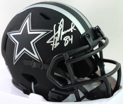 Jay Novacek Autographed Dallas Cowboys Eclipse Speed Mini Helmet