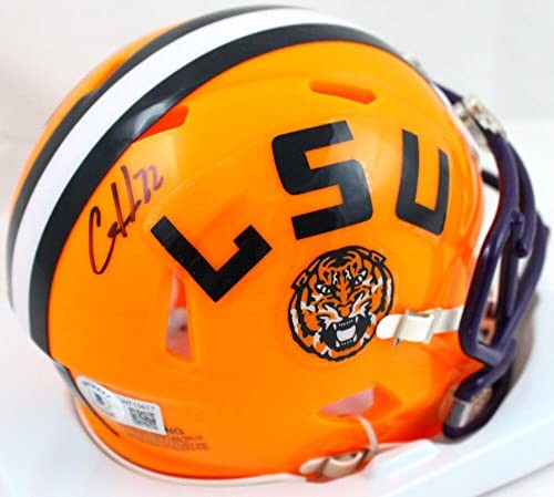 Clyde Edwards-Helaire Signed LSU Tigers Mini Helmet