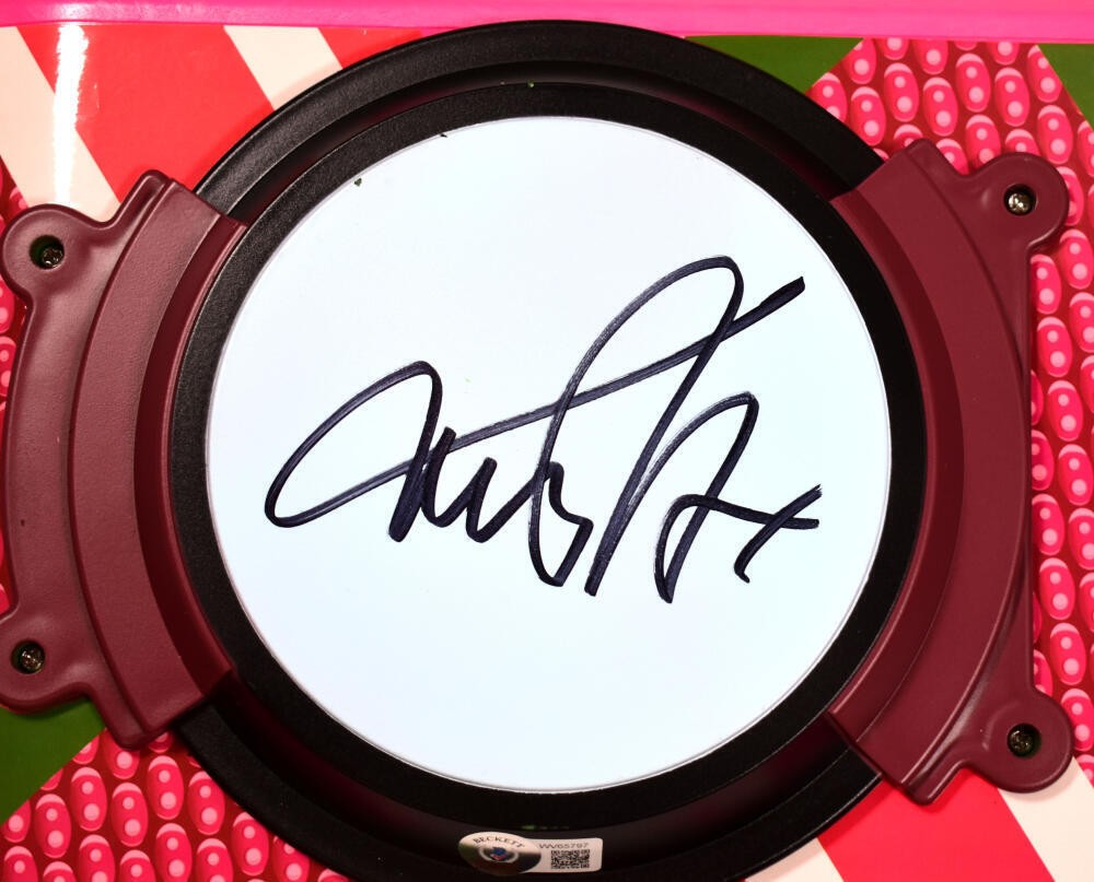 Michael J. Fox & Christopher Lloyd Signed Back To The Future Hoverboard