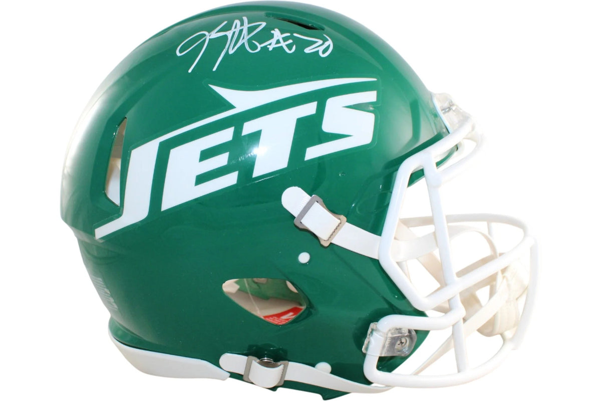 Breece Hall Signed New York Jets 1978-89 Throwback Proline Helmet