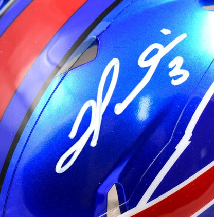 Damar Hamlin Signed Buffalo Bills Flash Speed Mini Helmet