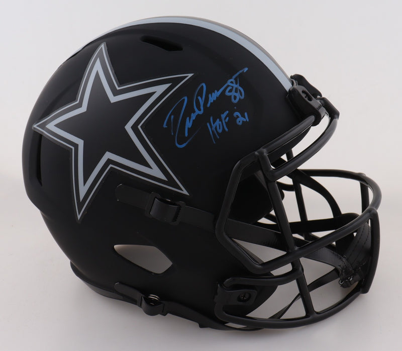Drew Pearson Autographed Dallas Cowboys Eclipse Replica Helmet
