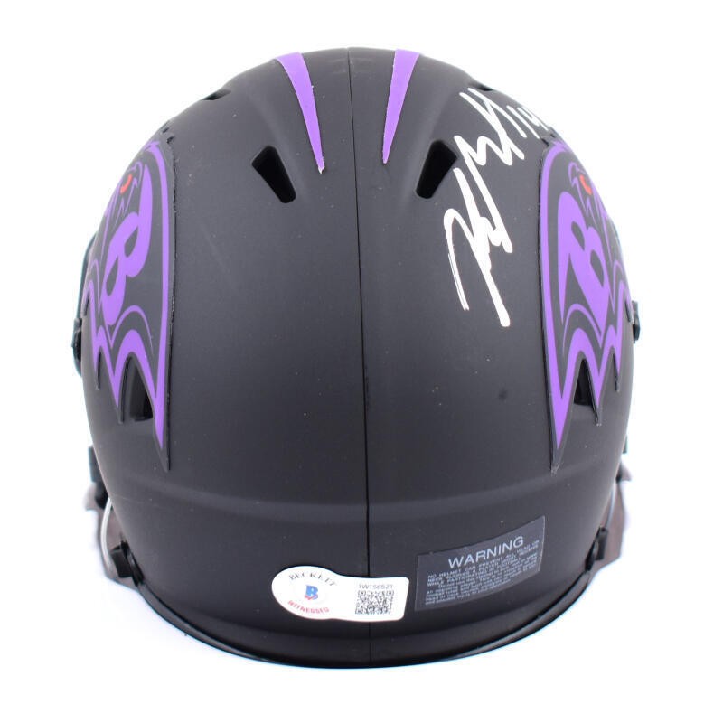 Kyle Hamilton Signed Baltimore Ravens Eclipse Mini Helmet
