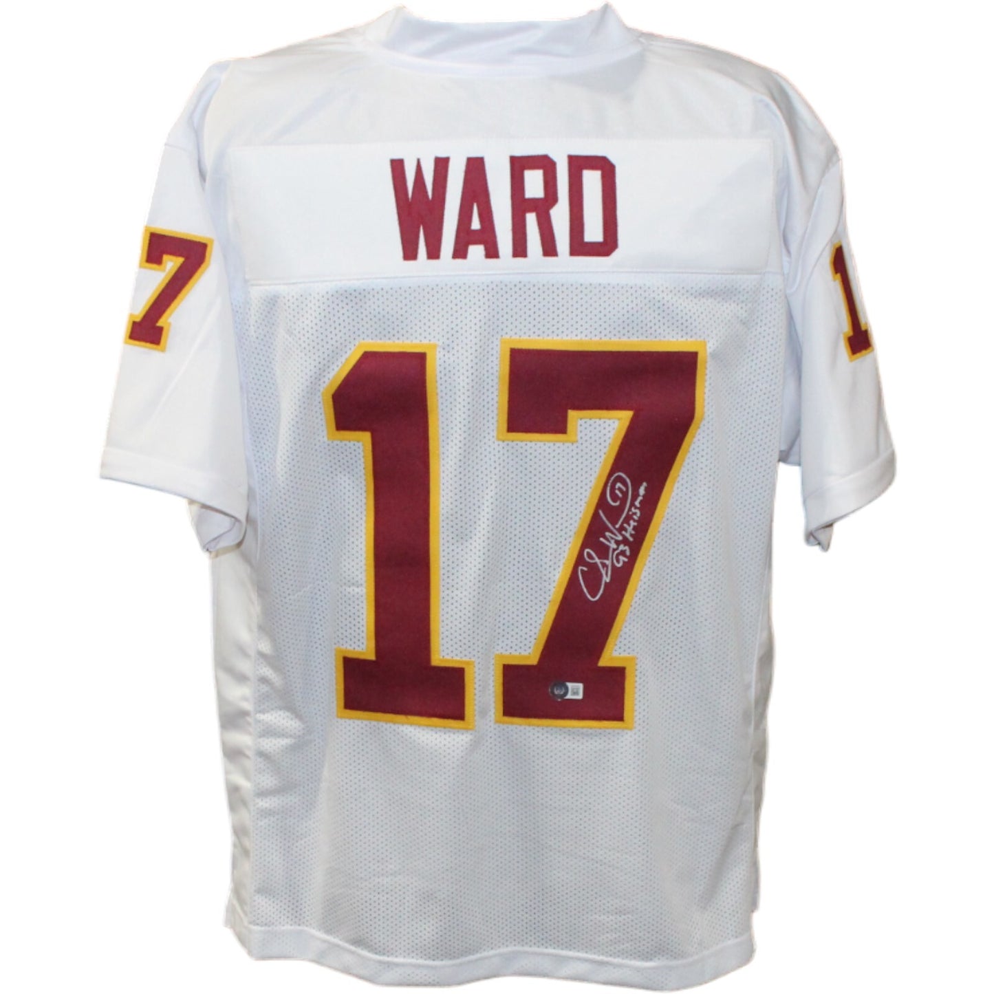 Charlie Ward Autographed College Style Football Jersey - '93 Heisman