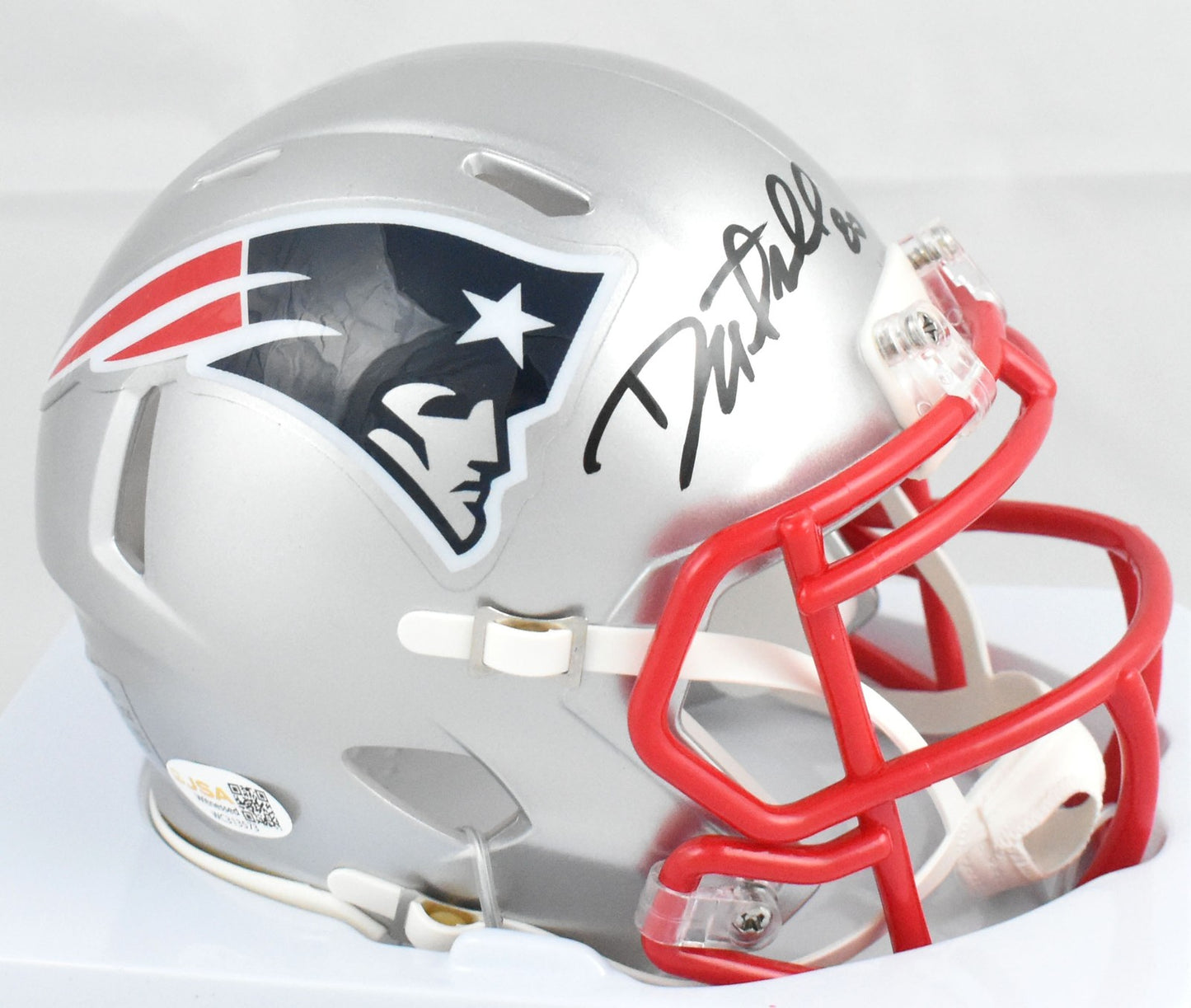 Danny Amendola Signed New England Patriots Speed Mini Helmet