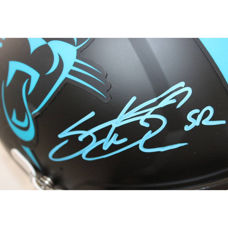 Steve Smith Autographed Carolina Panthers 2022 Alternate Proline Helmet