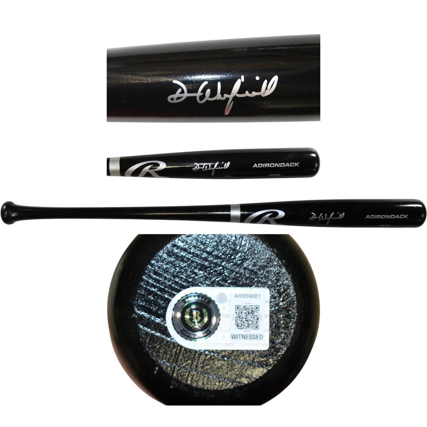 Dave Winfield Autographed New York Yankees Rawlings Baseball Bat
