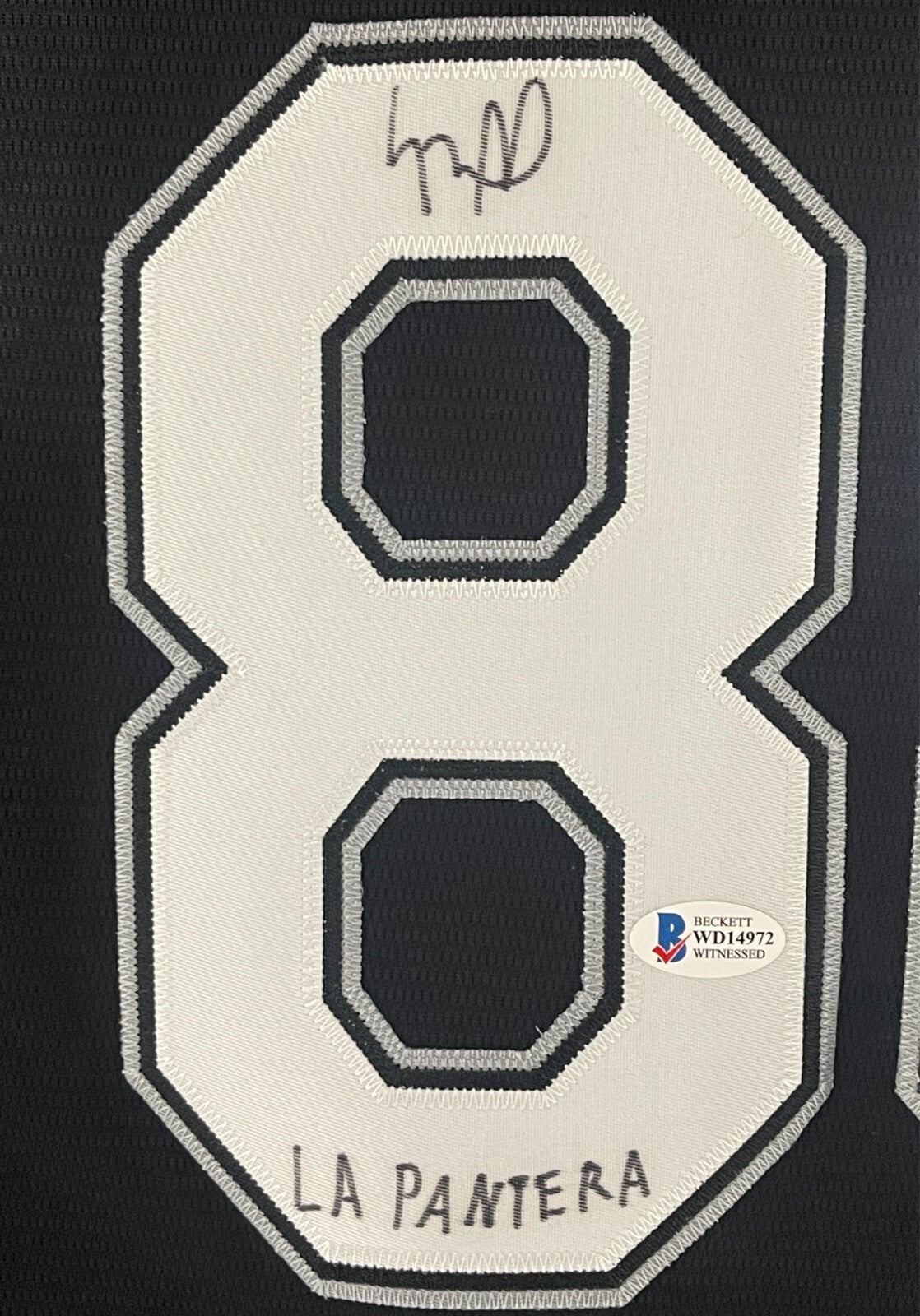 Luis Robert Signed Chicago White Sox Nike Jersey "La Pantera" BAS
