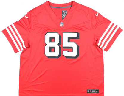 George Kittle Autographed San Francisco 49ers Red Nike Game Jersey