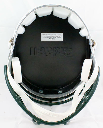 Elijah Moore Signed New York Jets Full Size Flash Speed Helmet