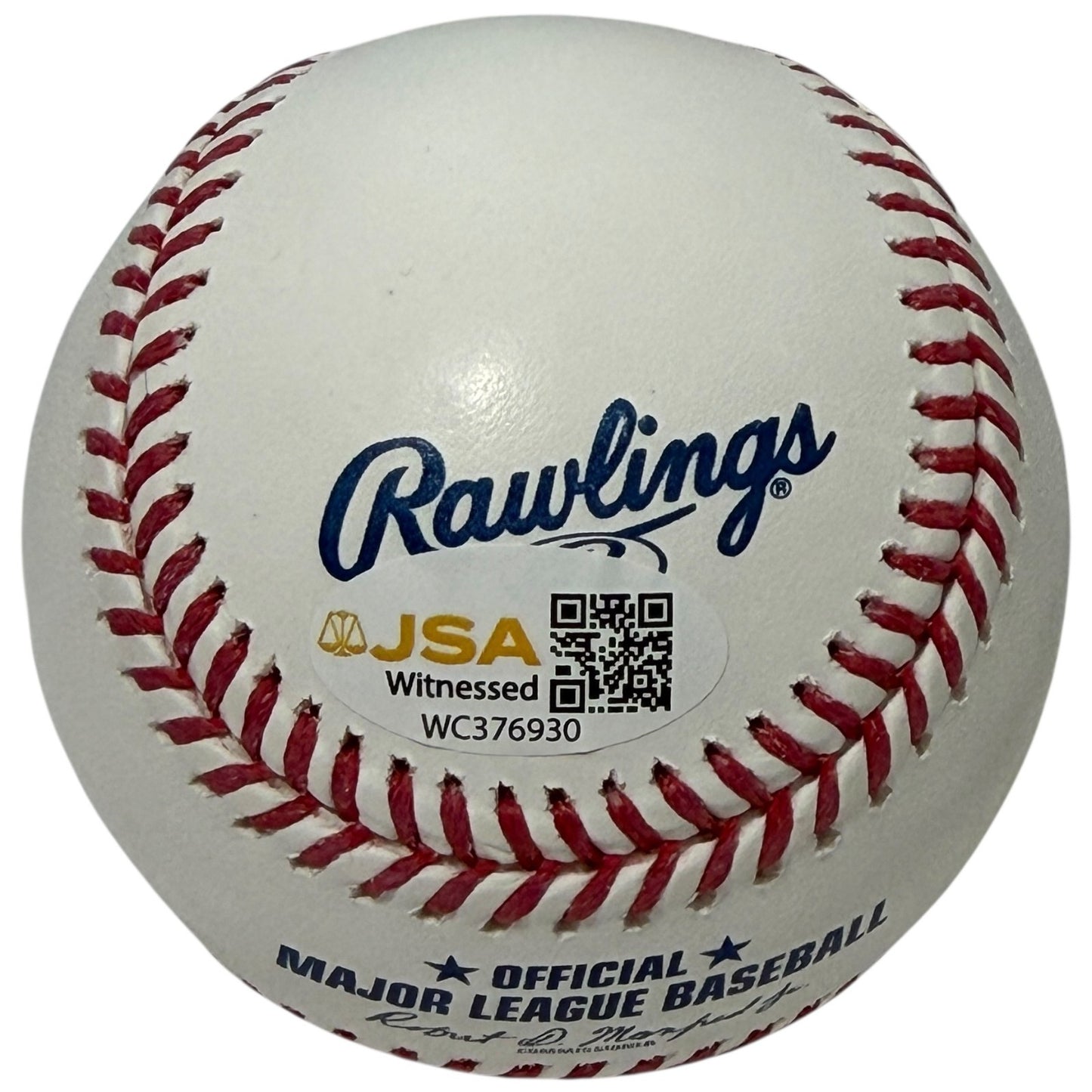 Yoenis Cespedes New York Mets Signed ROMLB Baseball JSA Witnessed