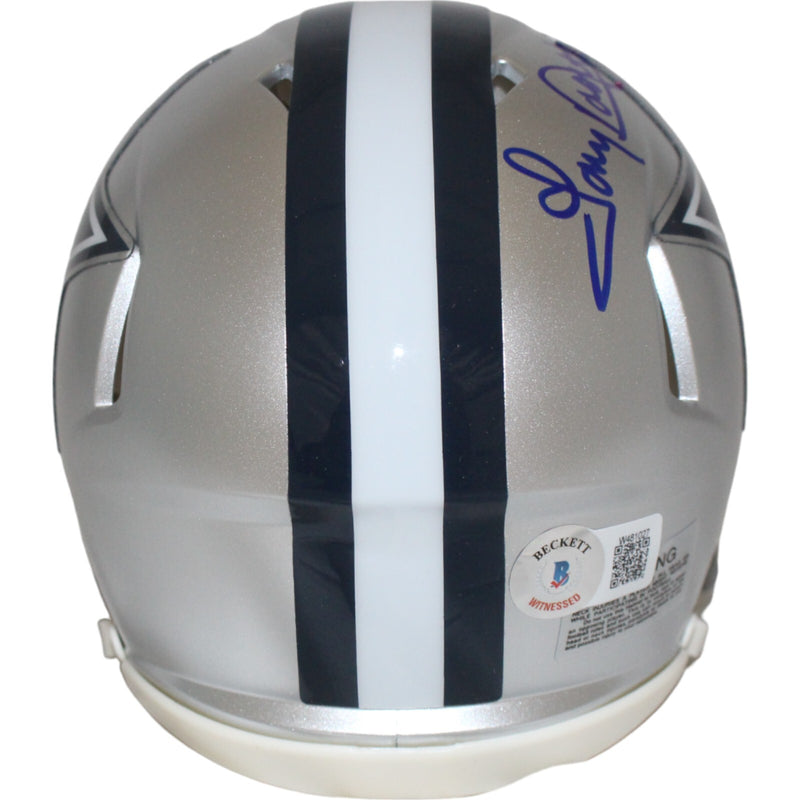 Tony Dorsett Dallas Cowboys Signed Riddell Speed Mini Helmet (Beckett)