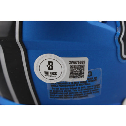 Sam LaPorta Autographed Detroit Lions 2024 Alternate Mini Helmet