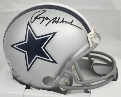 Roger Staubach Signed Dallas Cowboys Mini Helmet