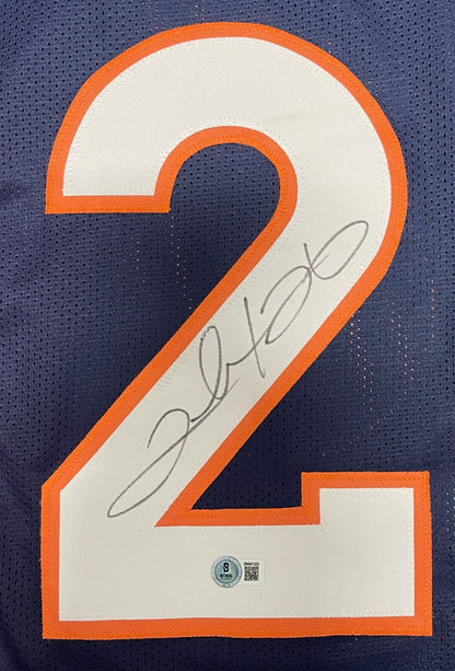 Clinton Portis Signed Denver Broncos Custom Jersey (BAS COA)