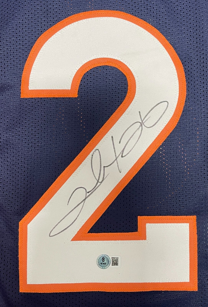Clinton Portis Signed Denver Broncos Custom Jersey (BAS COA)