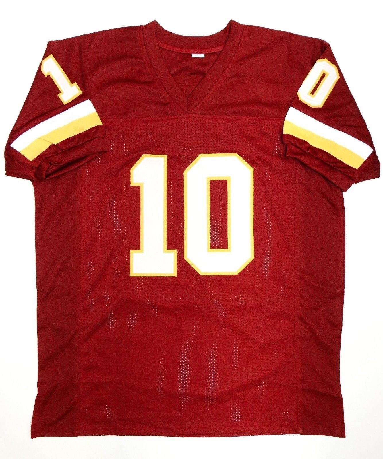 Jay Schroeder Signed Maroon Custom Football Jersey