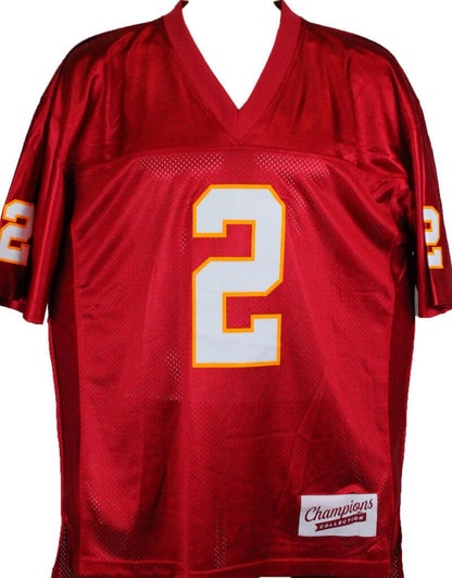 Deion Sanders Autographed Florida State Seminoles Garnet Jersey