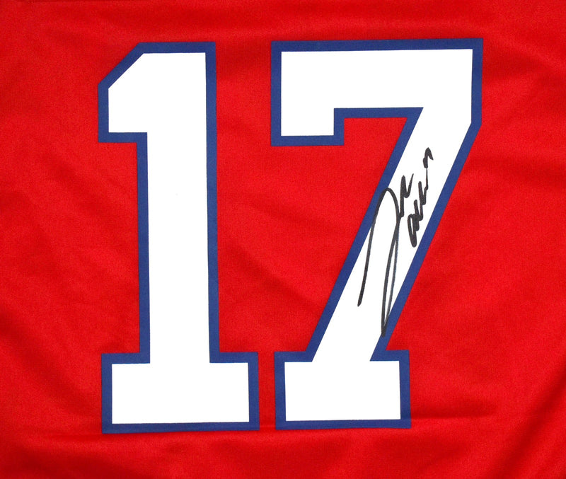 Josh Allen Autographed Buffalo Bills Red Jersey