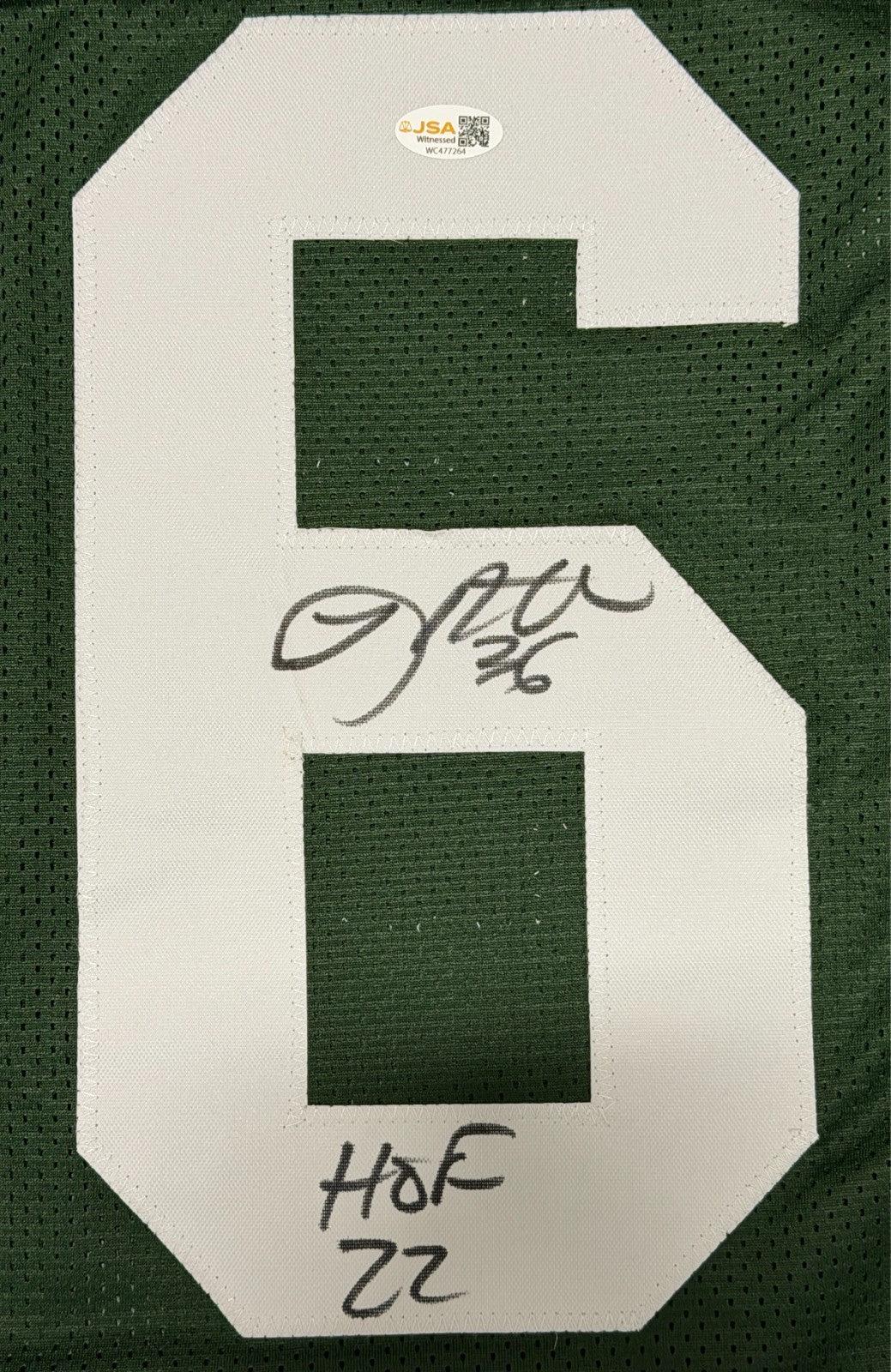 LeRoy Butler Signed Green Bay Packers Custom Jersey (HOF 22) - JSA COA