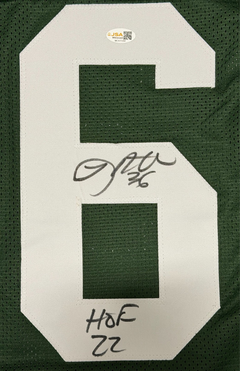 LeRoy Butler Signed Green Bay Packers Custom Jersey (HOF 22) - JSA COA