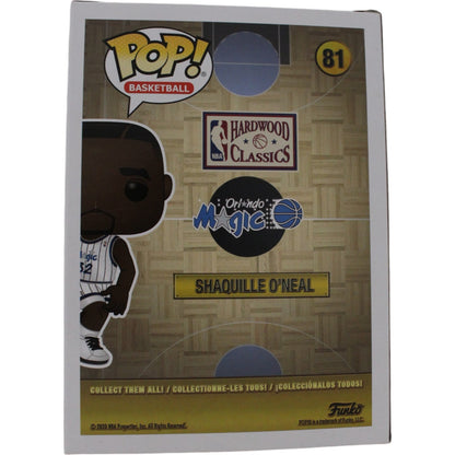 Shaquille O'Neal Autographed Orlando Magic Funko Pop! #81