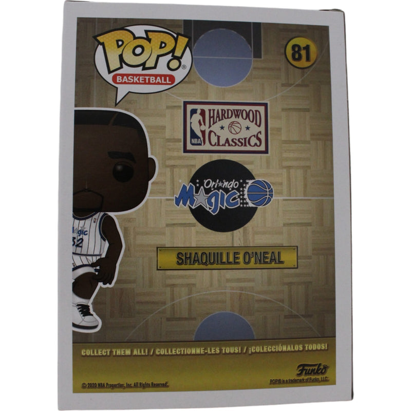 Shaquille O'Neal Autographed Orlando Magic Funko Pop! #81