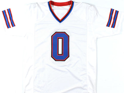 Keon Coleman Signed Buffalo Bills Custom White Jersey