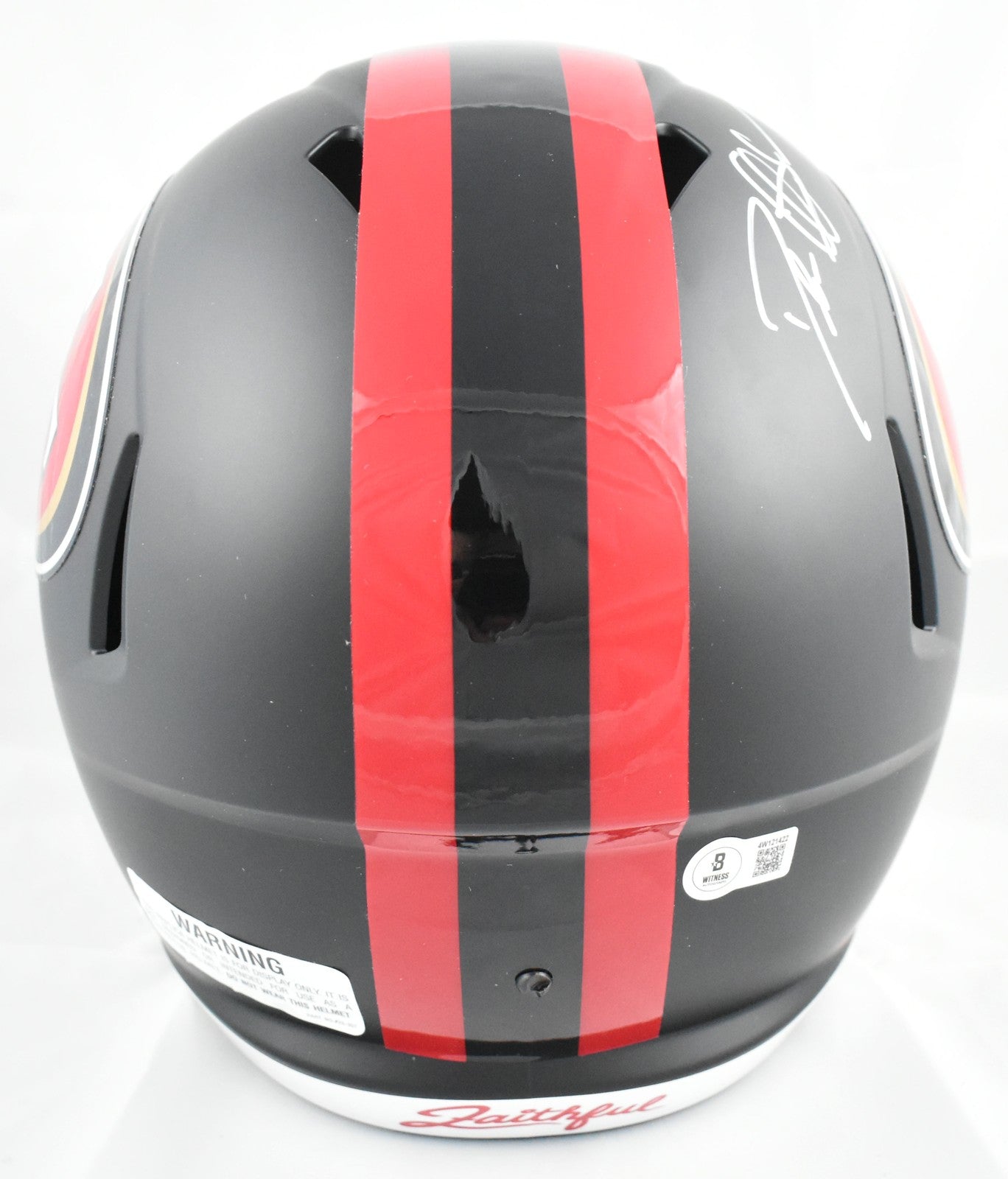Deion Sanders Signed San Francisco 49ers Rivalries 2025 Full Size Helmet