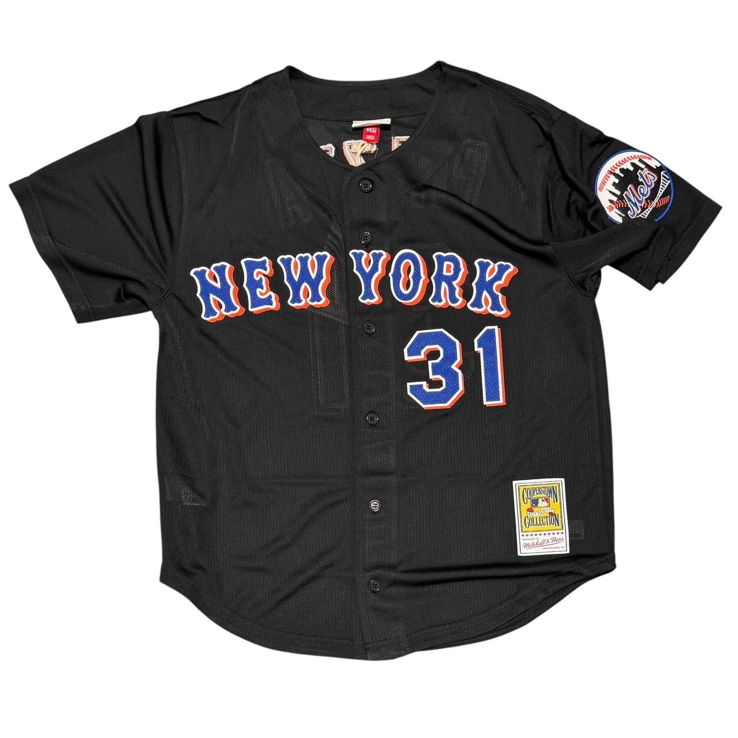 Mike Piazza Signed New York Mets Mitchell & Ness Jersey