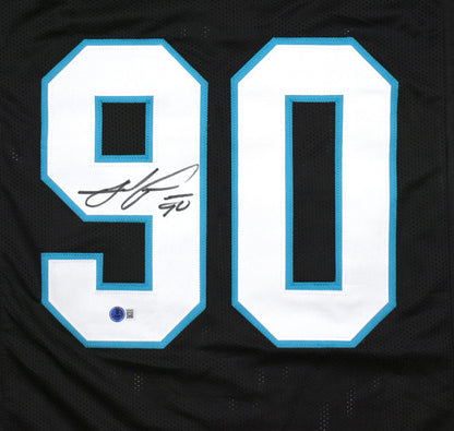 Julius Peppers Signed Black Custom Football Jersey