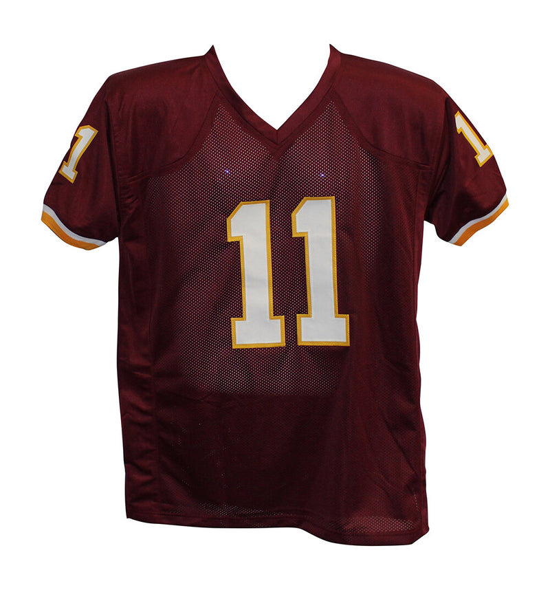 Alex Smith Autographed Pro Style Red Football Jersey