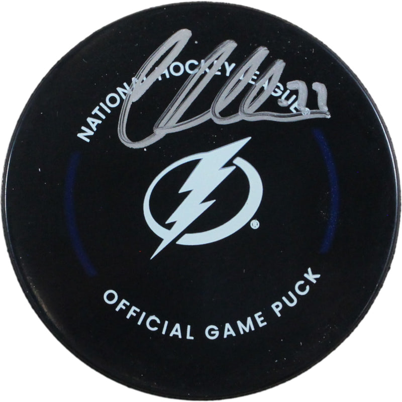 Victor Hedman Autographed Tampa Bay Lightning Official Puck