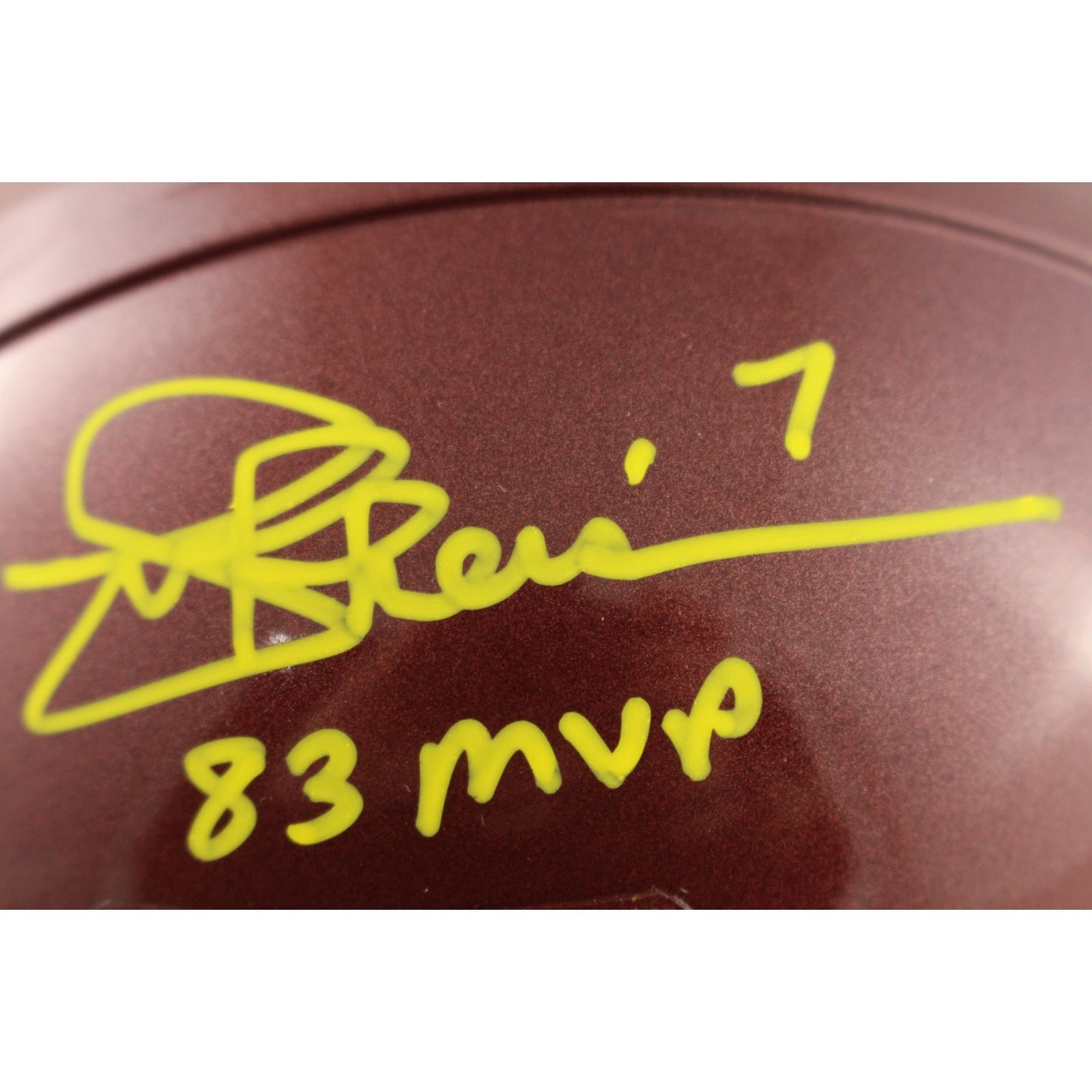 Joe Theismann Signed Washington Football Team Mini Helmet (SB Champs)