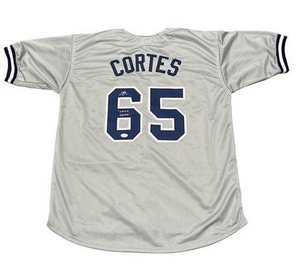 Nestor Cortes New York Yankees Autographed Custom Jersey (JSA)