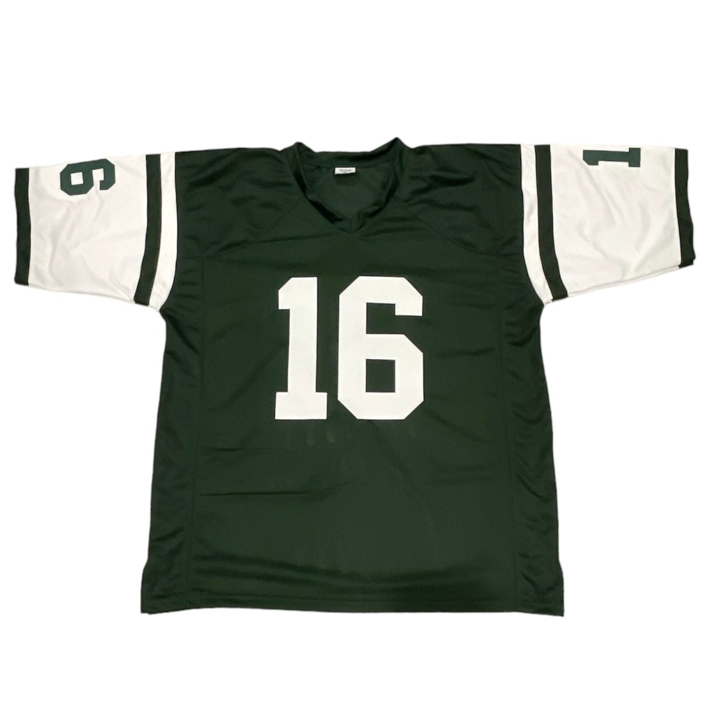 Vinny Testaverde Signed New York Jets Custom Jersey (Monday Miracle)