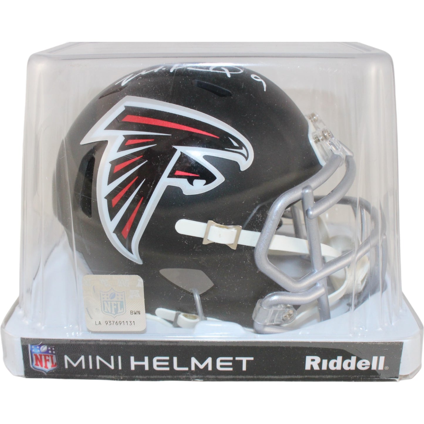 Michael Penix Jr. Signed Atlanta Falcons Mini Helmet Beckett BAS
