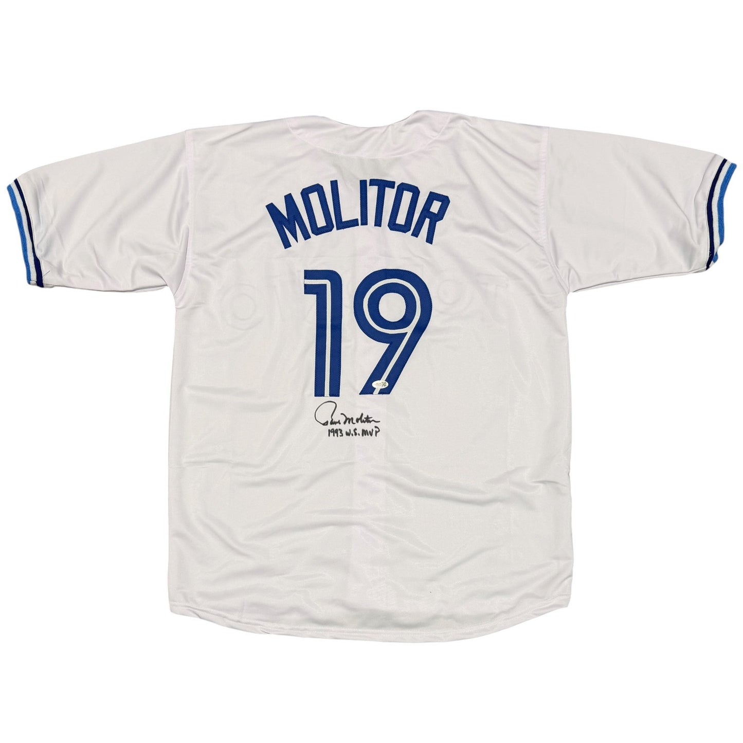 Paul Molitor Signed Toronto Blue Jays Jersey - 1993 WS MVP