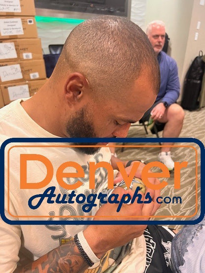 Dak Prescott Dallas Cowboys Signed Camo Mini Helmet (Beckett COA)
