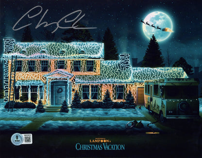 Chevy Chase Signed Christmas Vacation 8x10 Photo