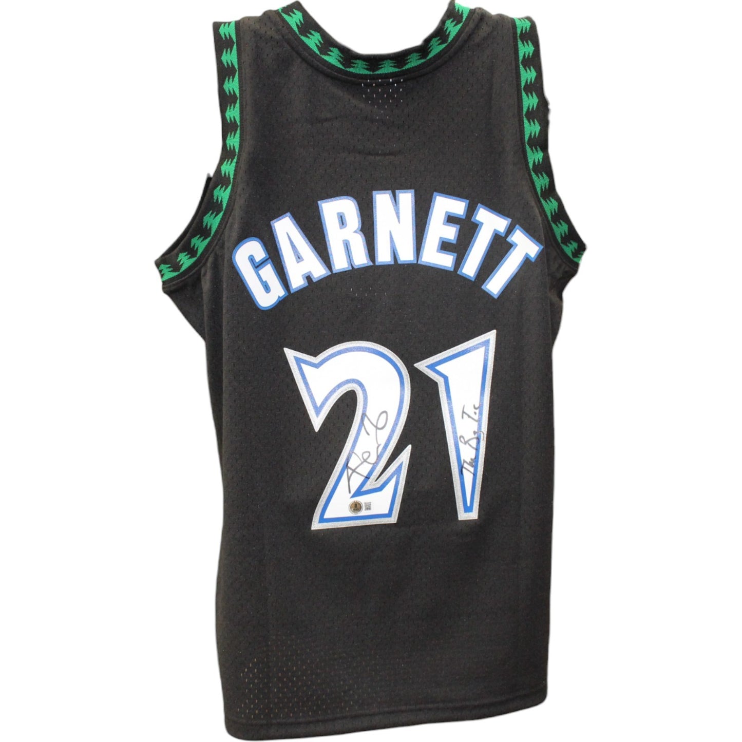 Kevin Garnett Signed Minnesota Timberwolves Mitchell & Ness Jersey "Big Tic"