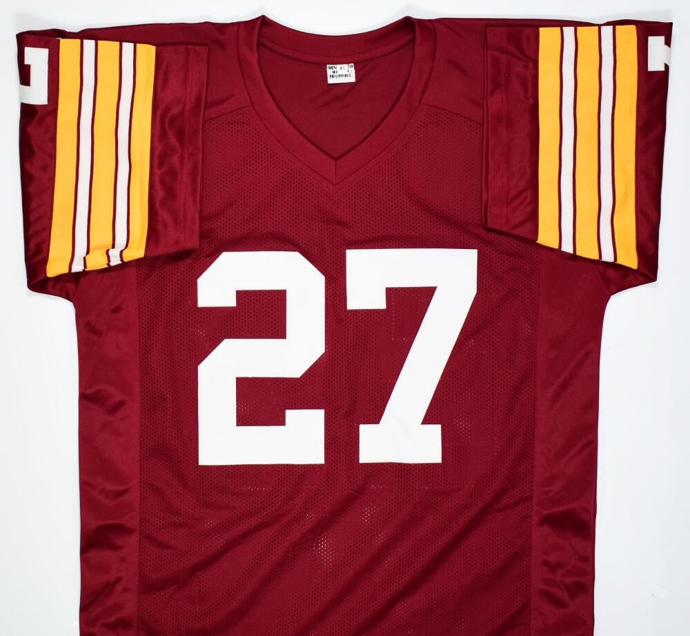 Kenny Houston Autographed Maroon Custom Jersey