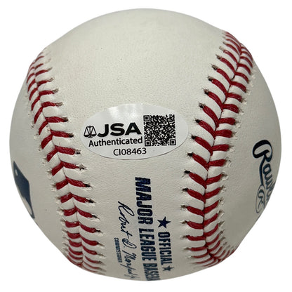 Ben Hess Signed New York Yankees Official MLB Baseball JSA