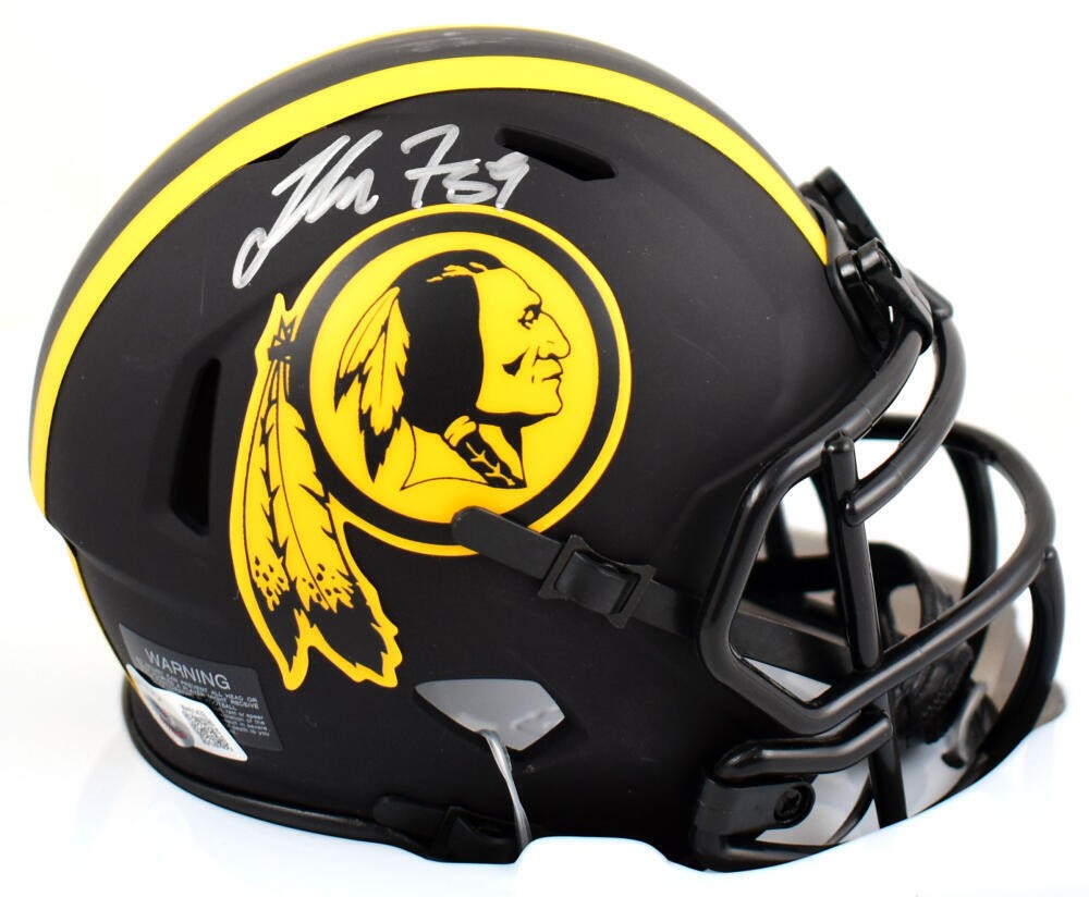 London Fletcher Signed Washington Football Team Eclipse Mini Helmet