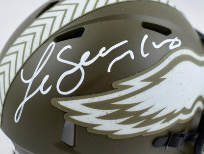 LeSean McCoy Signed Philadelphia Eagles Salute to Service Mini Helmet
