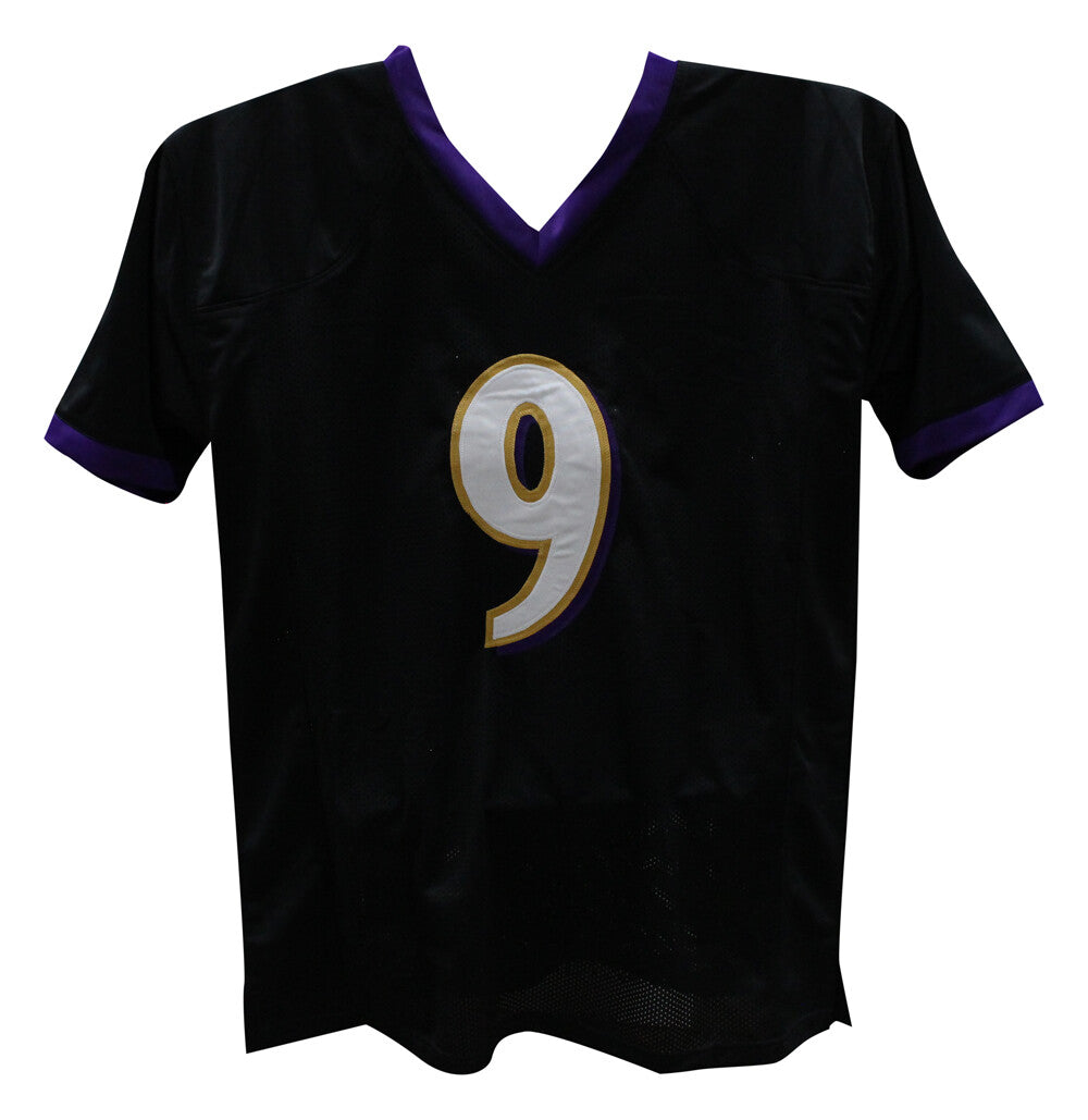 Justin Tucker Autographed Baltimore Ravens Custom Pro Style Jersey (Beckett)