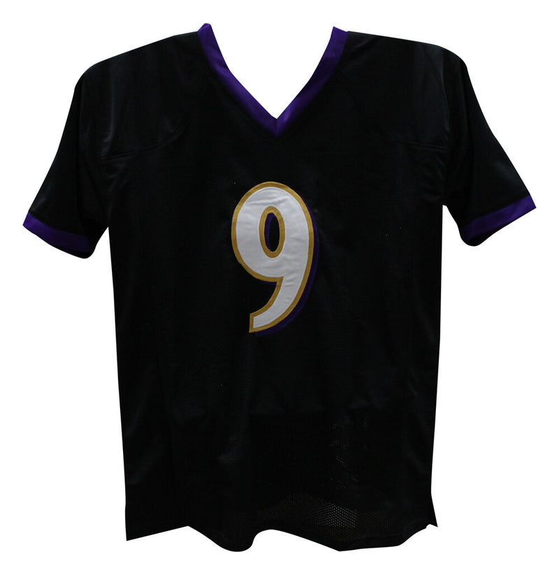 Justin Tucker Autographed Baltimore Ravens Custom Pro Style Jersey (Beckett)