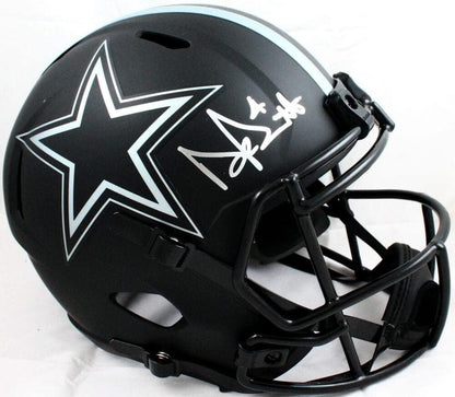 Dak Prescott Autographed Dallas Cowboys Full Size Eclipse Helmet